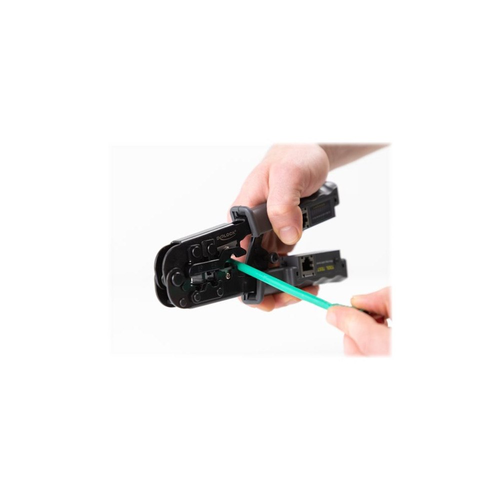 DeLOCK Delock hopfalsningsverktyg - with integrated cable tester