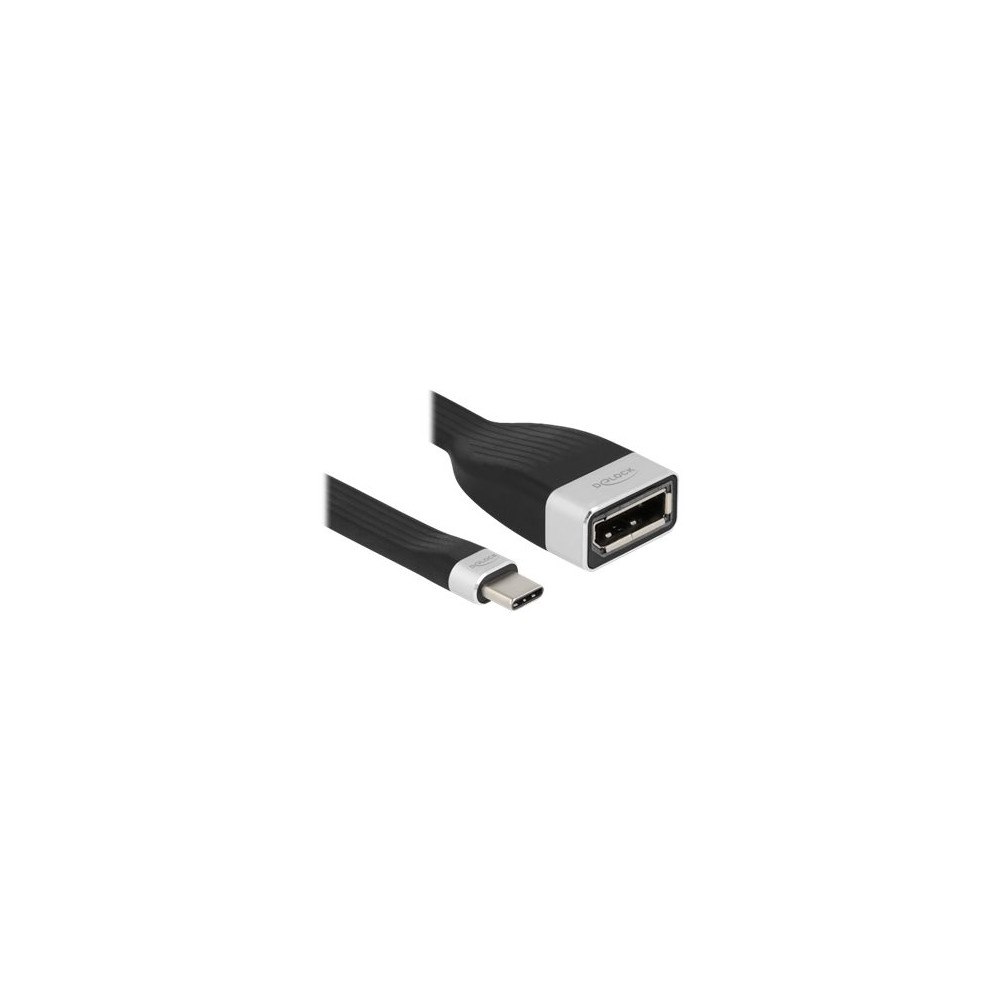 DeLOCK Delock - videokort - USB-C till DisplayPort - 13.5 cm