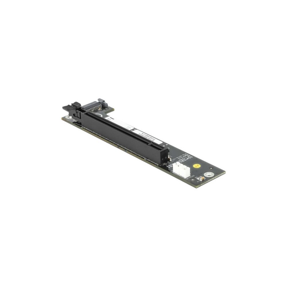 DeLOCK Delock Converter 2 x SFF-8654 to PCIe x16 Bifurcation - gränssnittsadapter - PCIe 4.0 x16 (NVMe) - SAS