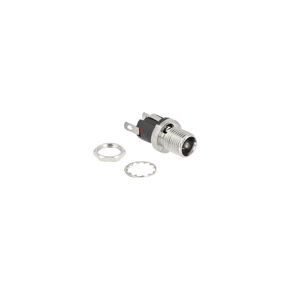 DeLOCK Delock - elkontakt - DC jack 5.5 mm x 12 mm (ID: 2.5 mm)