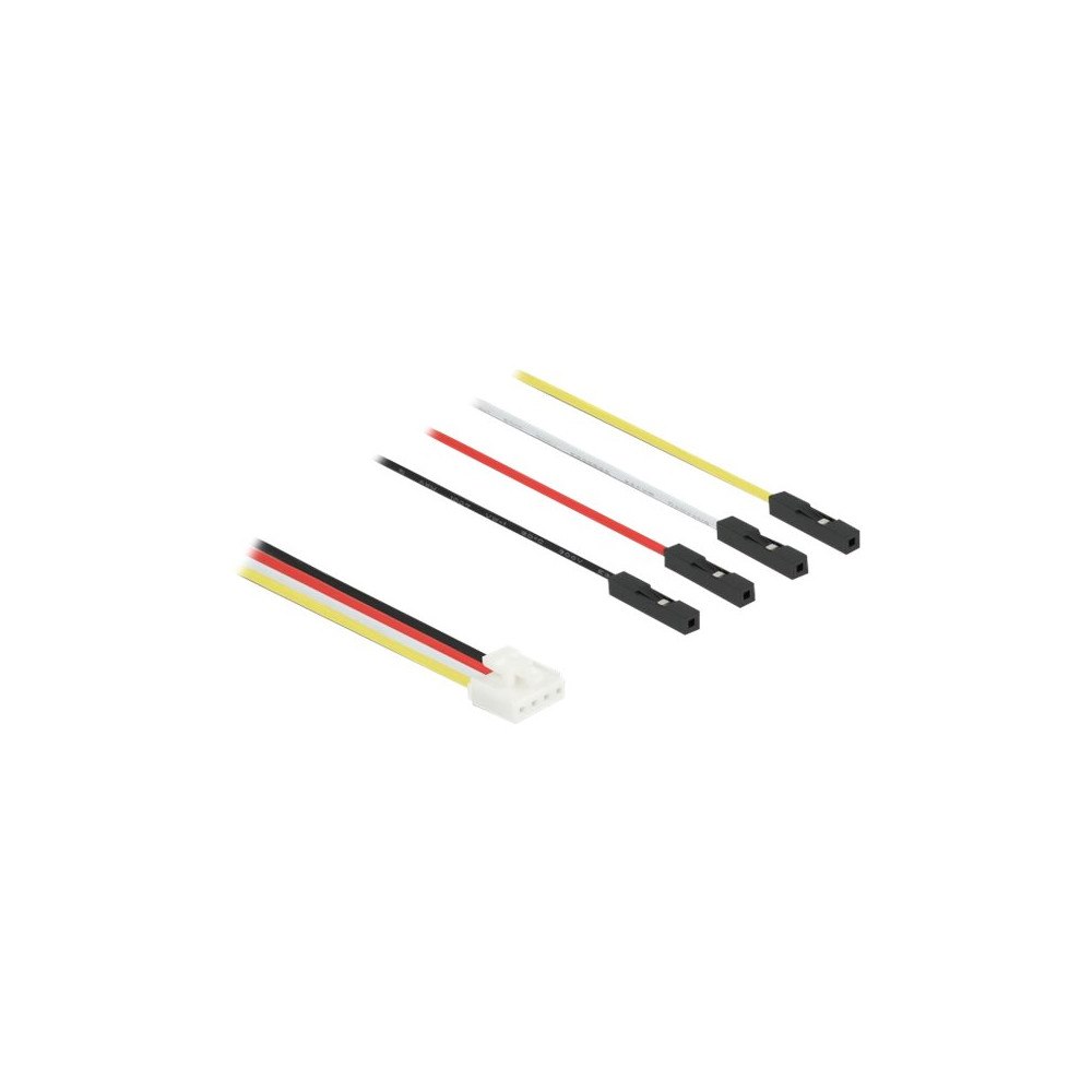 DeLOCK Delock IOT - ström-/datakabel - 4 pin Grove till bygelkablar - 5 cm