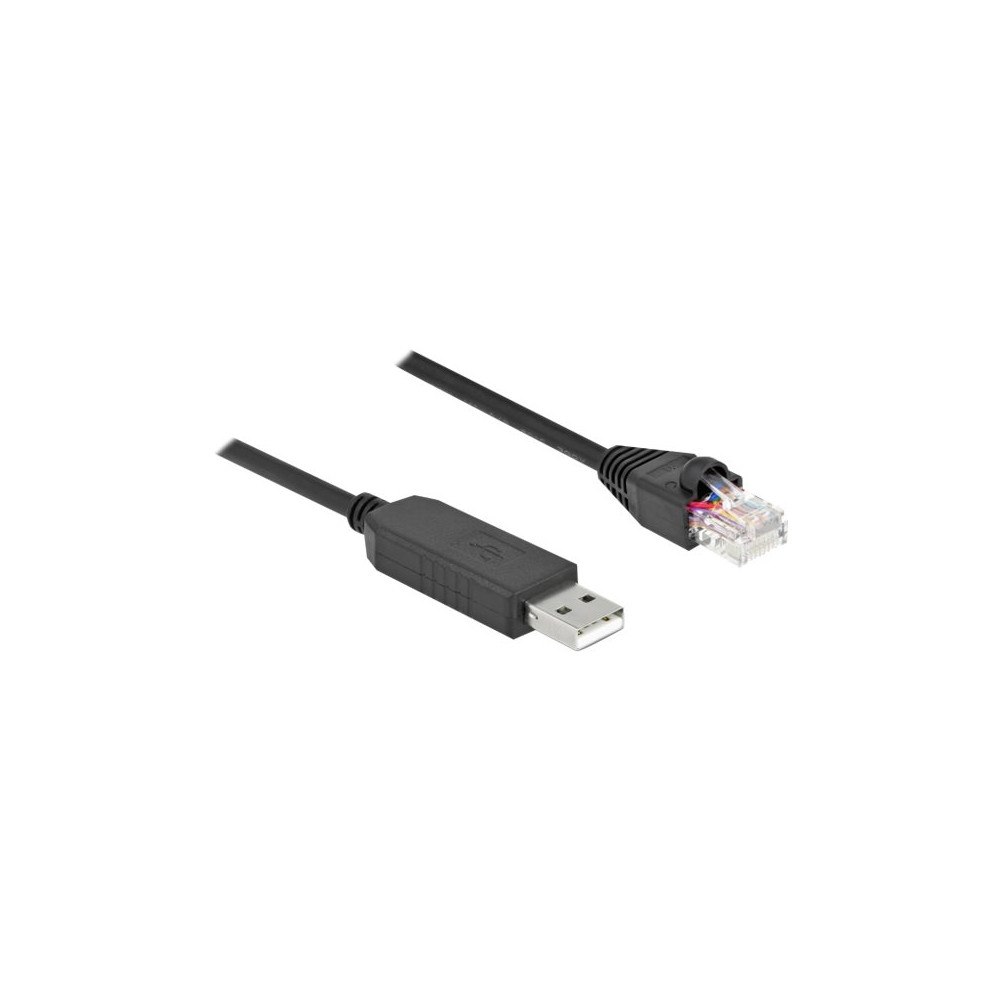 DeLOCK Delock seriell adapter - 2 m - svart