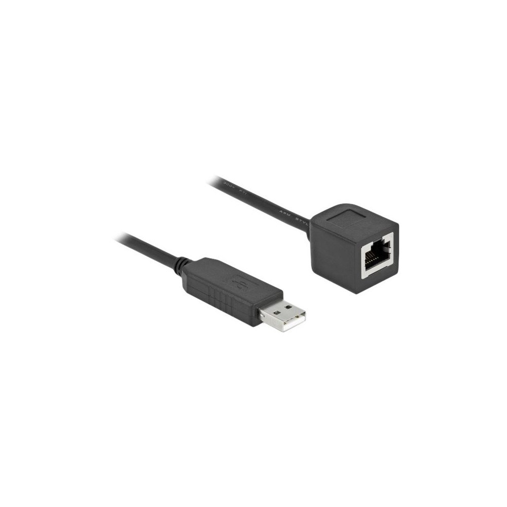 DeLOCK Delock seriell adapter - 1 m - svart