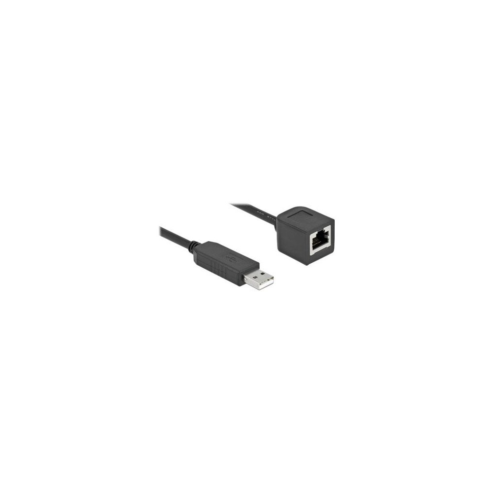 DeLOCK Delock seriell adapter - 2 m - svart