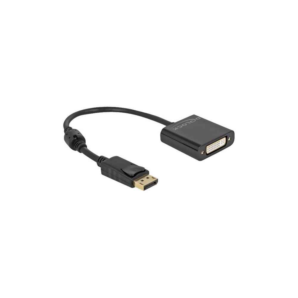 DeLOCK Delock - videokort - DisplayPort till DVI-I - 20 cm