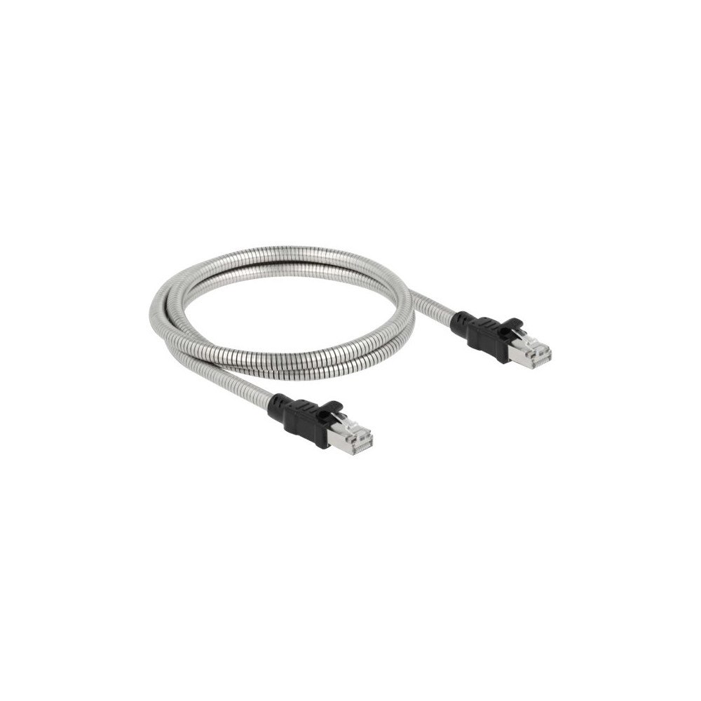 DeLOCK Delock patch-kabel - 3 m - silver