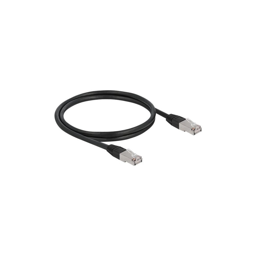 DeLOCK Delock patch-kabel - 1 m - svart