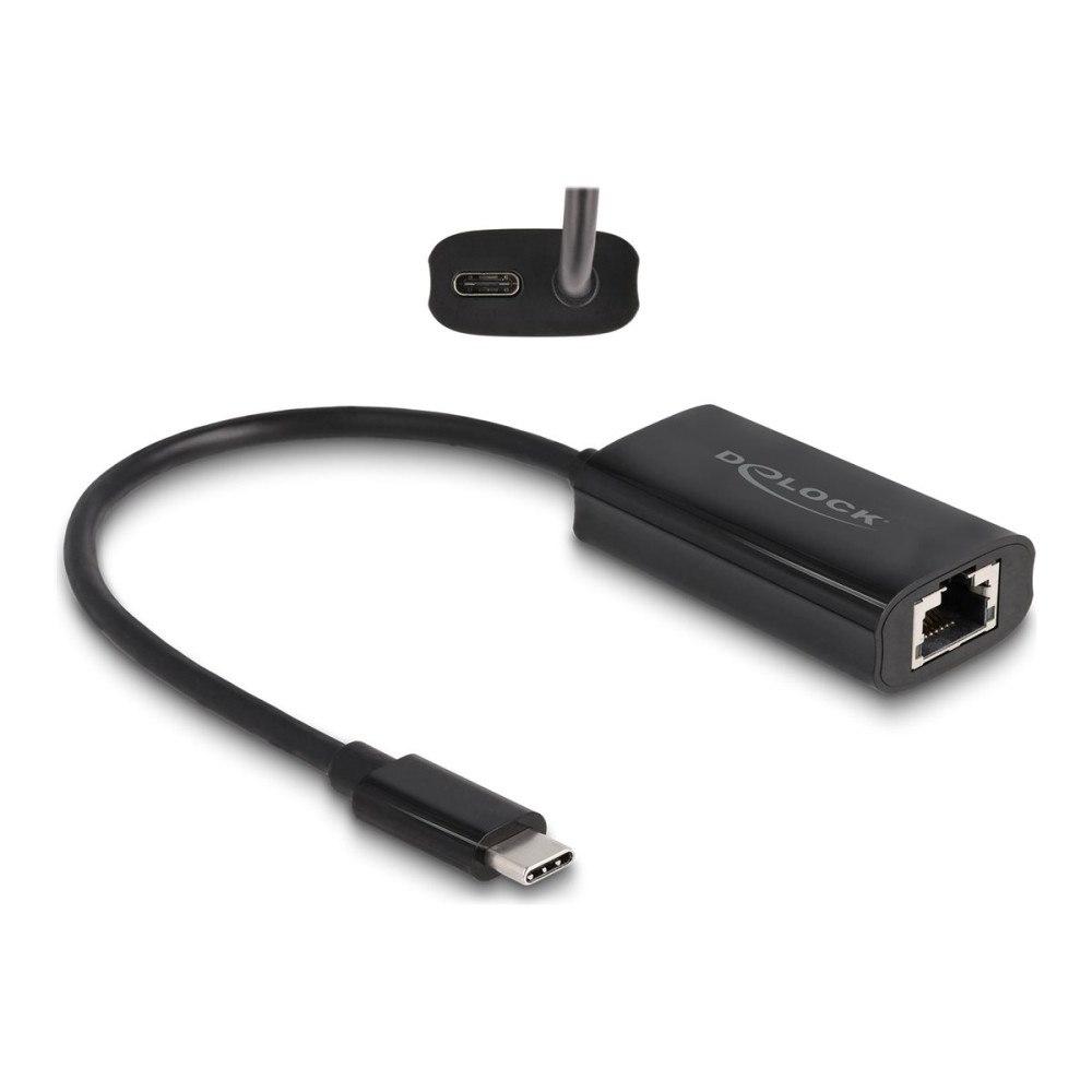 DeLOCK Delock - nätverksadapter - Thunderbolt 3 - Gigabit Ethernet x 1