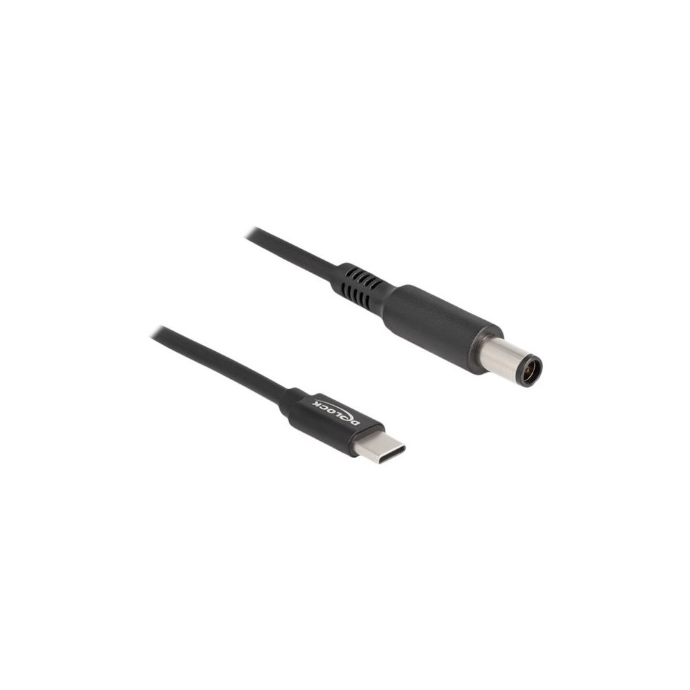 DeLOCK Delock - strömkabel - 24 pin USB-C till likströmsuttag 7,4 x 5 mm - 1.5 m