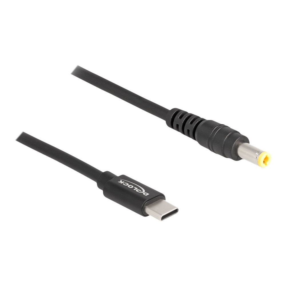 DeLOCK Delock - strömkabel - USB-C till Växelströmsjack 5,5 x 2,5 mm - 1.5 m