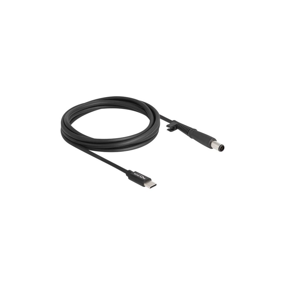 DeLOCK Delock - strömkabel - USB-C till DC-jack 7,4 x 5,0 mm - 1.5 m