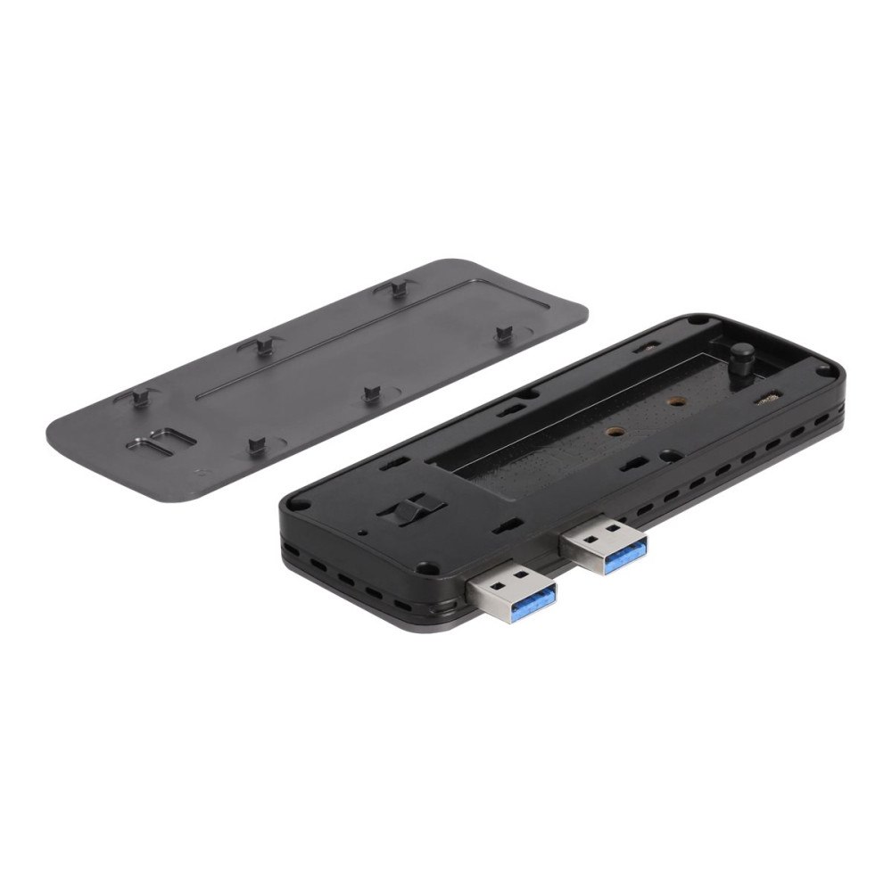 DeLOCK Delock - förvaringslåda - NVMe PCIe - PCIe, SATA, USB 3.2 (Gen 2)