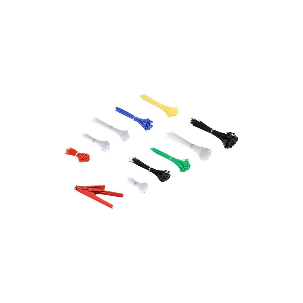 DeLOCK Delock kabelsamlare - assortment box with cable tie installation tool, assorted colours