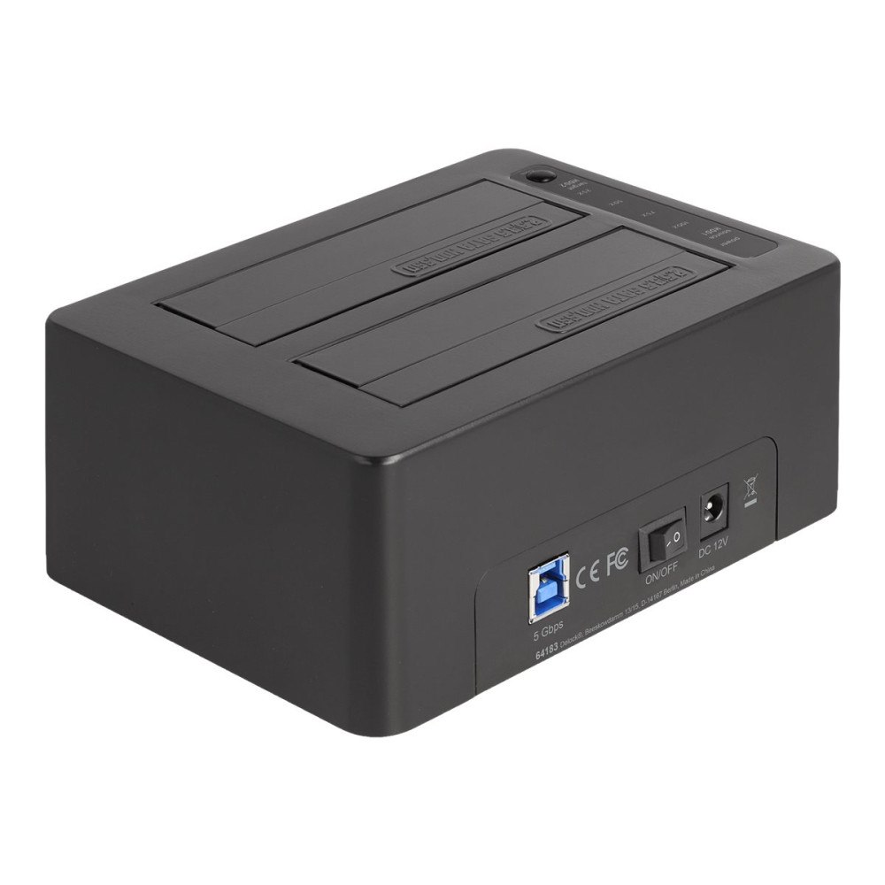 DeLOCK Delock - HDD / SSD dockningsstation - SATA 6Gb/s - USB 3.2 (Gen 1)