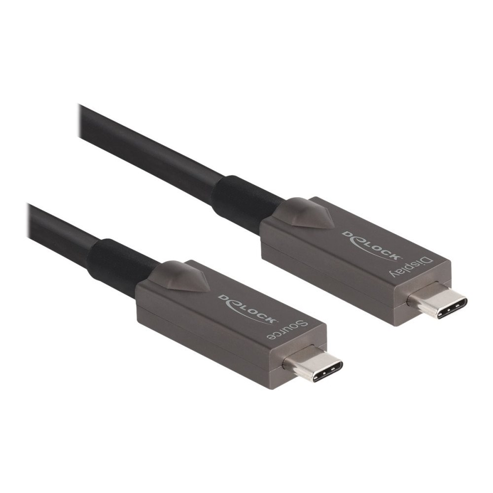 DeLOCK Delock - USB typ C-kabel - 24 pin USB-C till 24 pin USB-C - 8 m