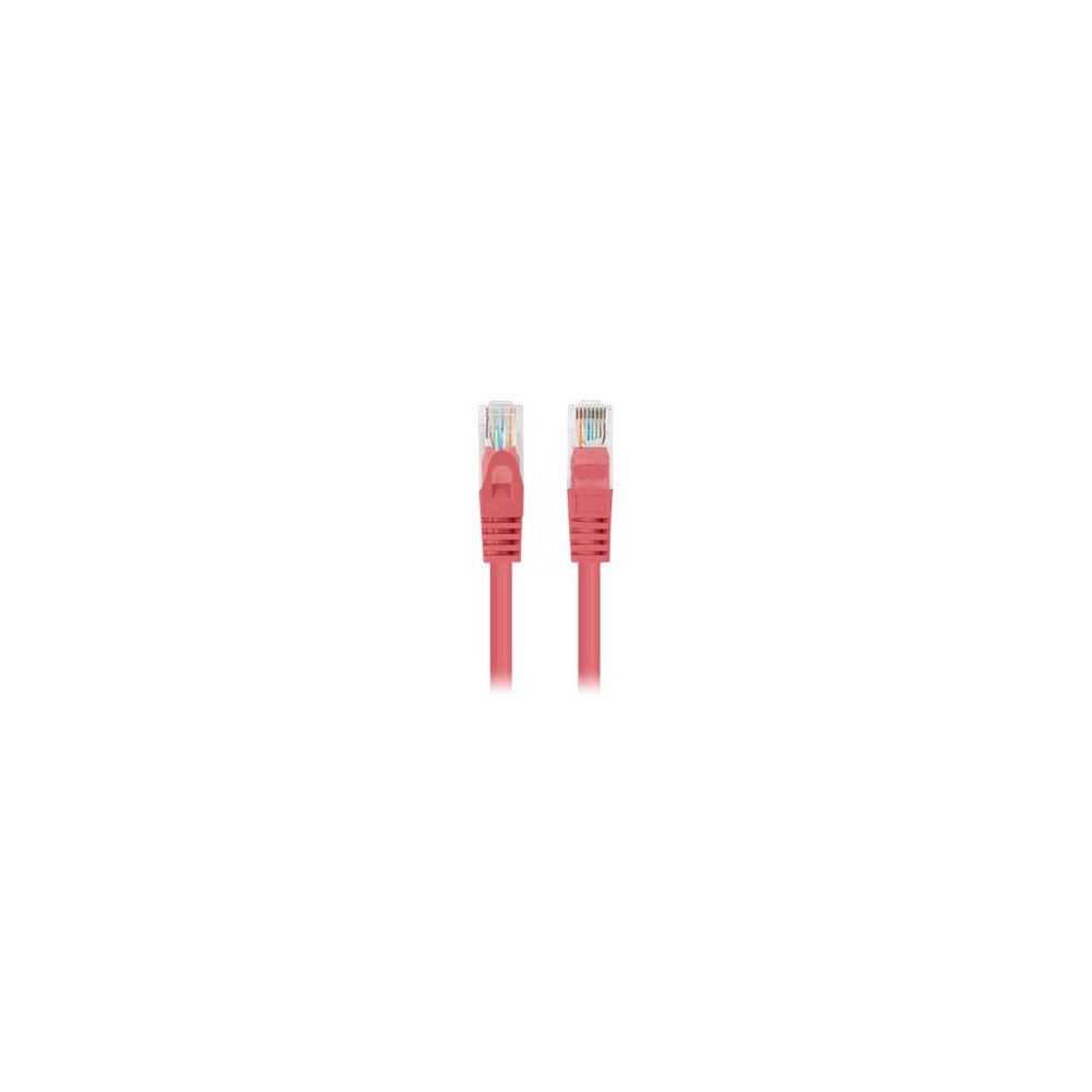 LANBERG Lanberg patch-kabel - 1 m - röd, RAL 3017