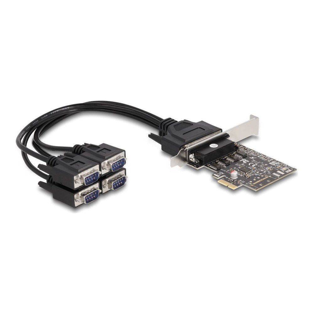 DeLOCK Delock - seriell adapter - PCIe 2.0 - RS-232 x 1