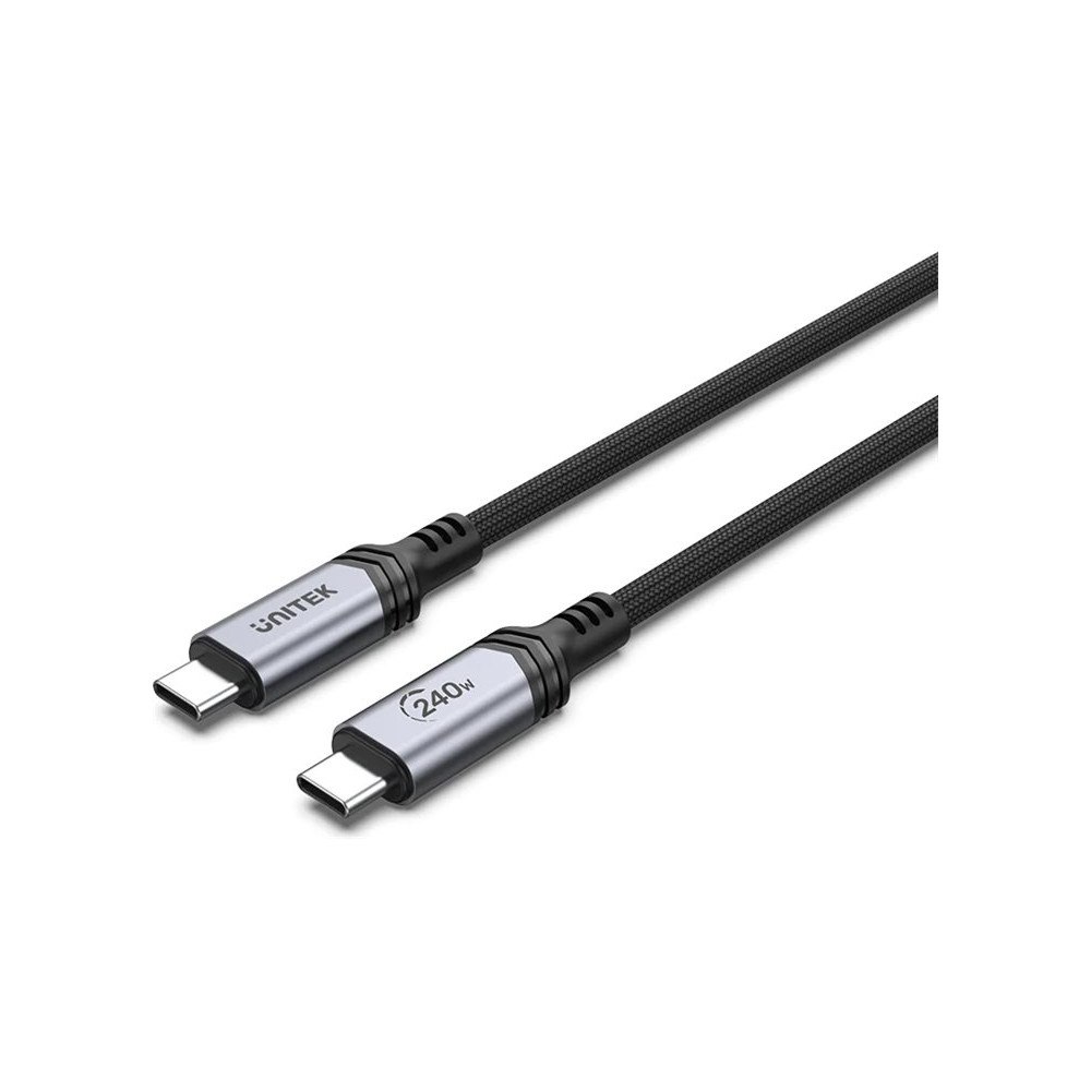 UNITEK Unitek - USB typ C-kabel - USB-C till USB-C - 2 m