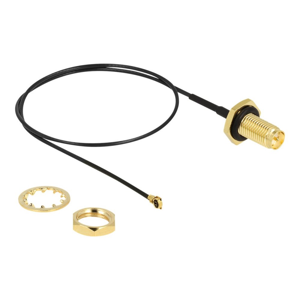 DeLOCK Delock antennkabel - 35 cm - svart