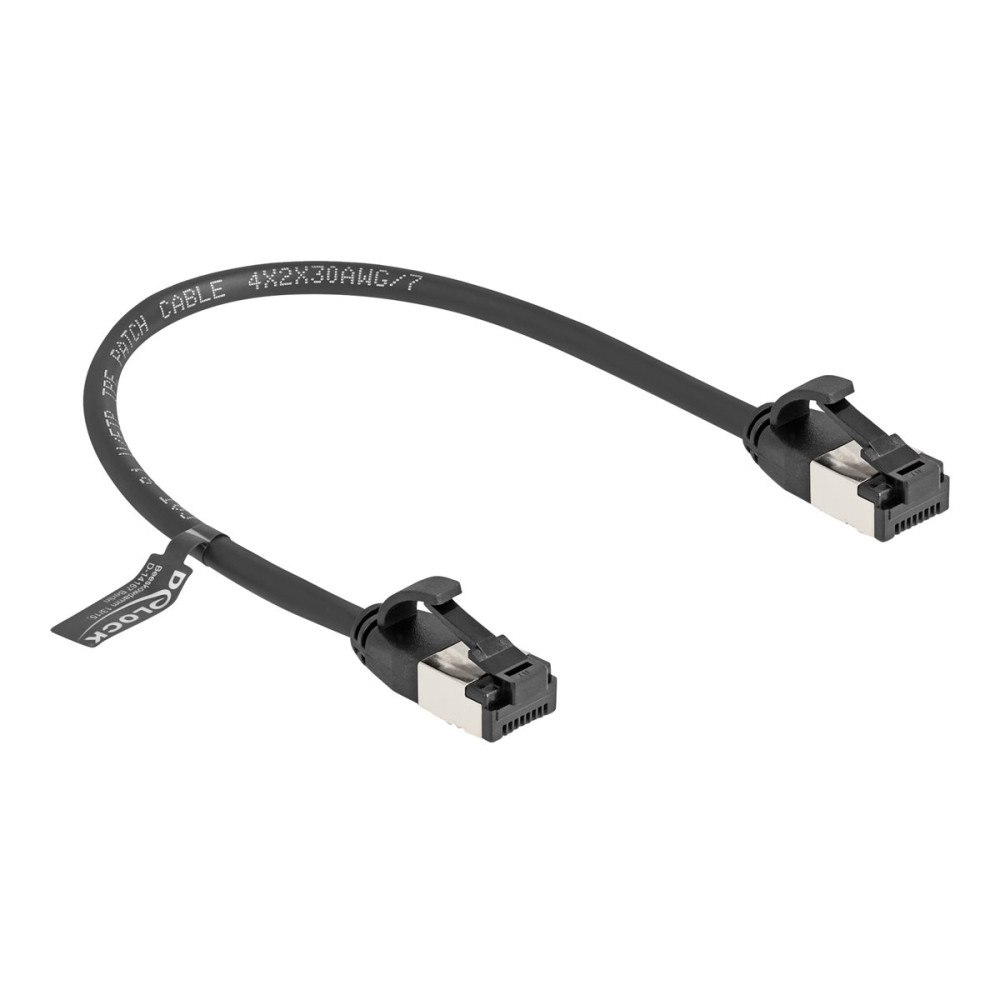 DeLOCK Delock nätverkskabel - 25 cm - svart