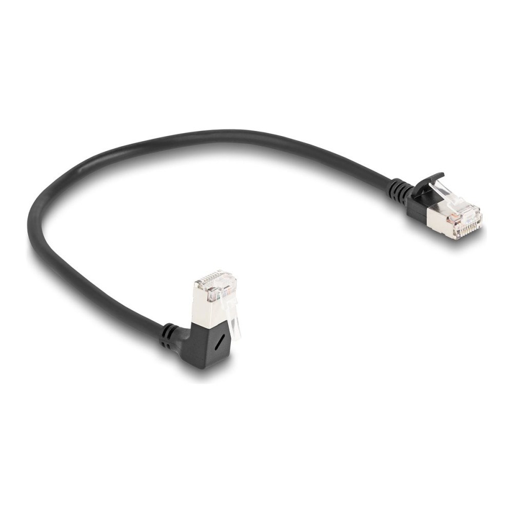 DeLOCK Delock nätverkskabel - 25 cm - svart