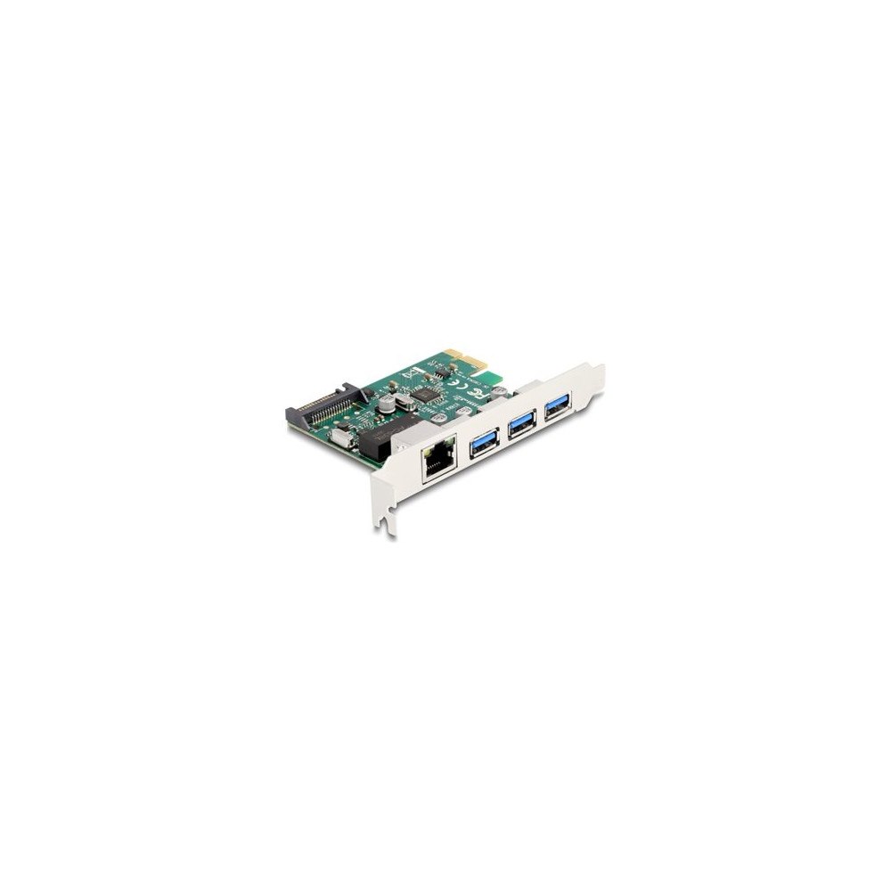DeLOCK Delock - nätverksadapter - PCIe 2.0 - Gigabit Ethernet x 1