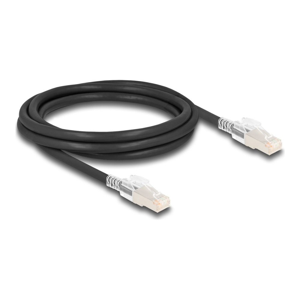 DeLOCK Delock patch-kabel - 2 m - svart
