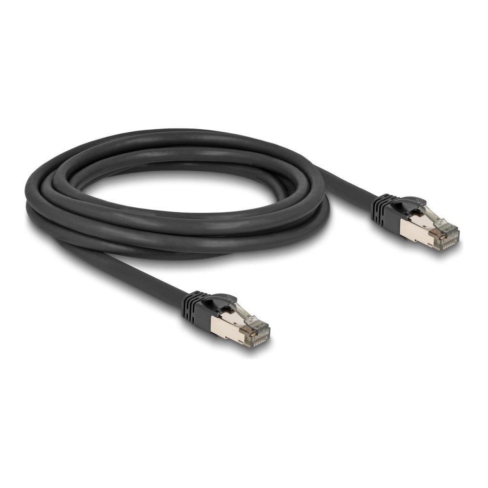 DeLOCK Delock patch-kabel - 3 m - svart