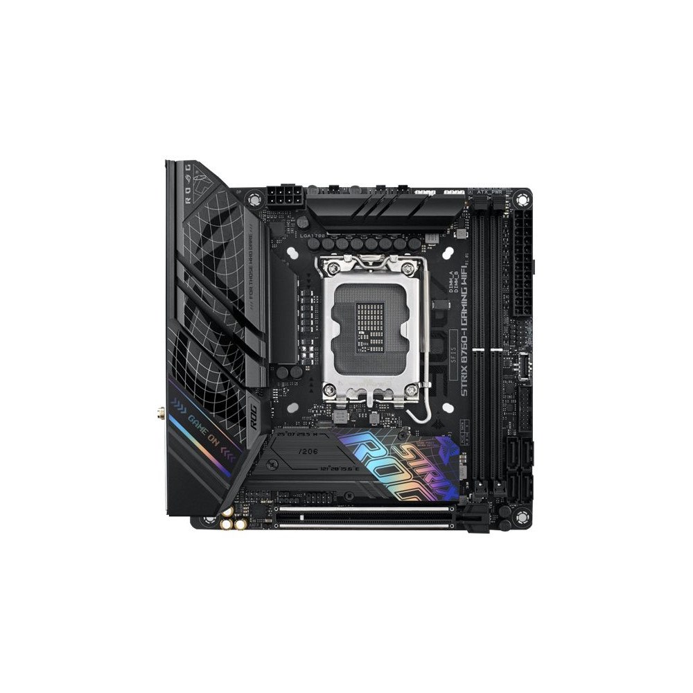 ASUSTeK COMPUTER ASUS ROG STRIX B760-I GAMING WIFI - moderkort - mini ITX - LGA1700-uttag - B760