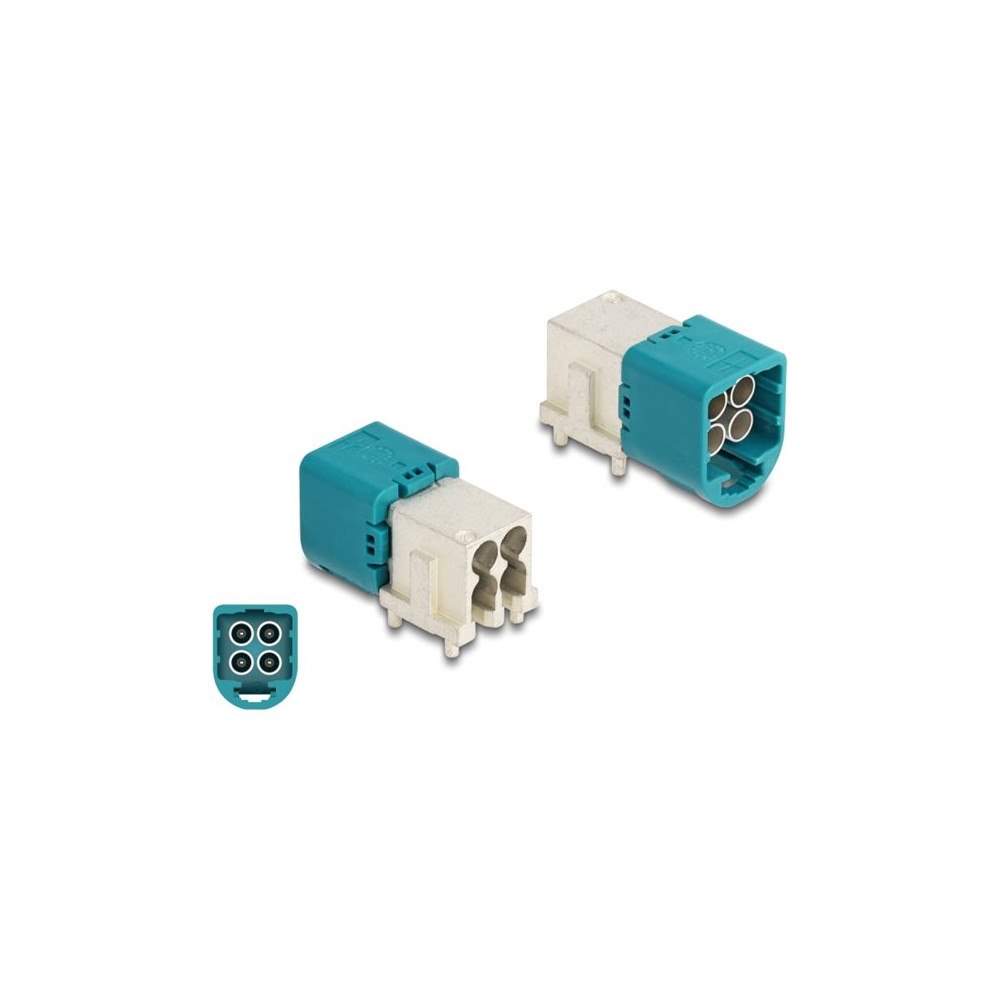 DeLOCK Delock antennkontakt - downwards angled angled, PCB