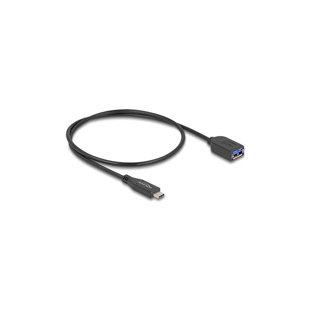 DeLOCK Delock - USB typ C-kabel - 24 pin USB-C till USB typ A - 50 cm