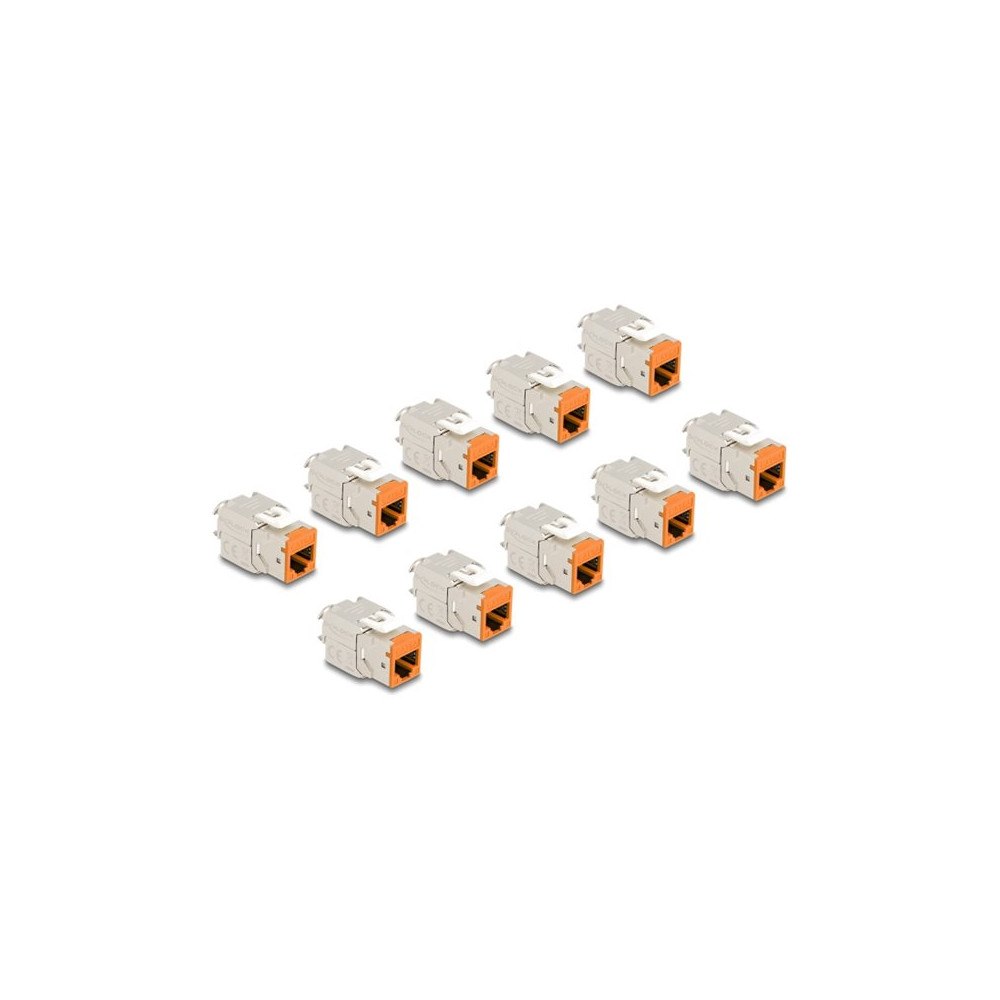 DeLOCK Delock keystone modul - orange
