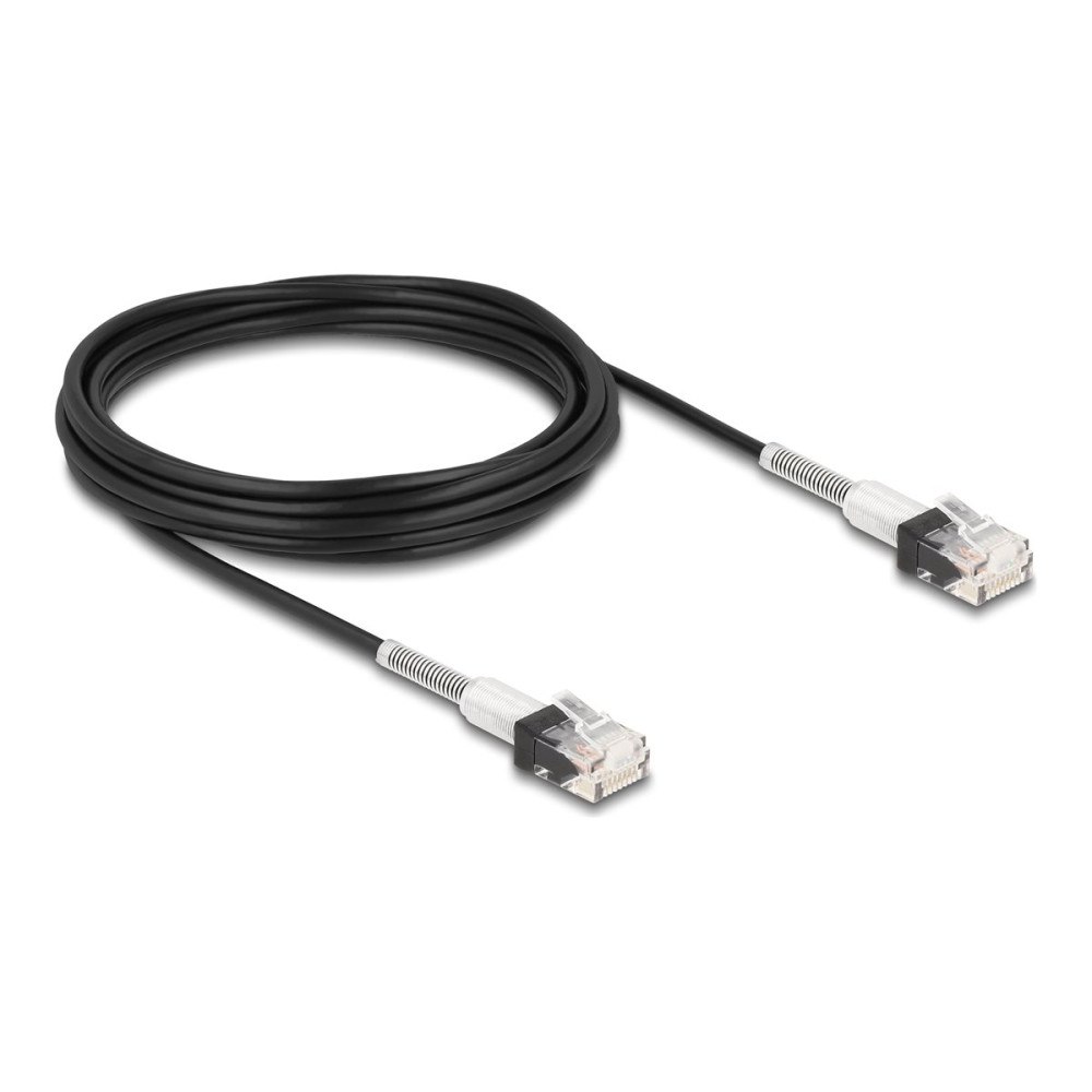 DeLOCK Delock patch-kabel - 5 m - svart