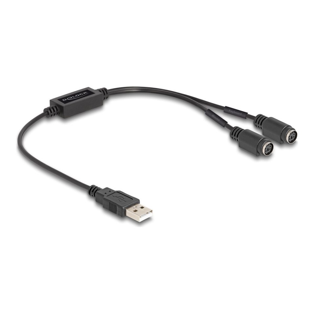 DeLOCK Delock adapter för tangentbord/mus - USB 2.0