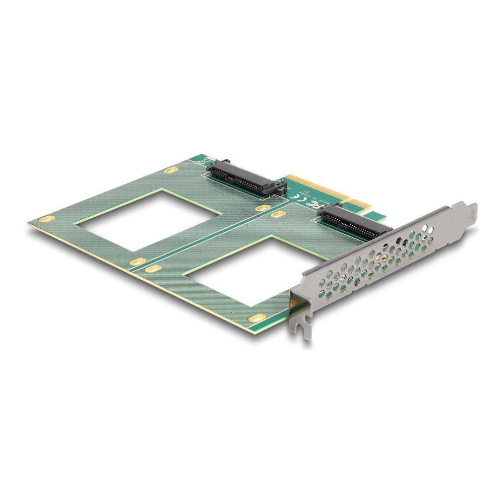 DeLOCK Delock - kontrollerkort - bifurkation, 144 x 122 mm - U.2 NVMe - PCIe 4.0 x8