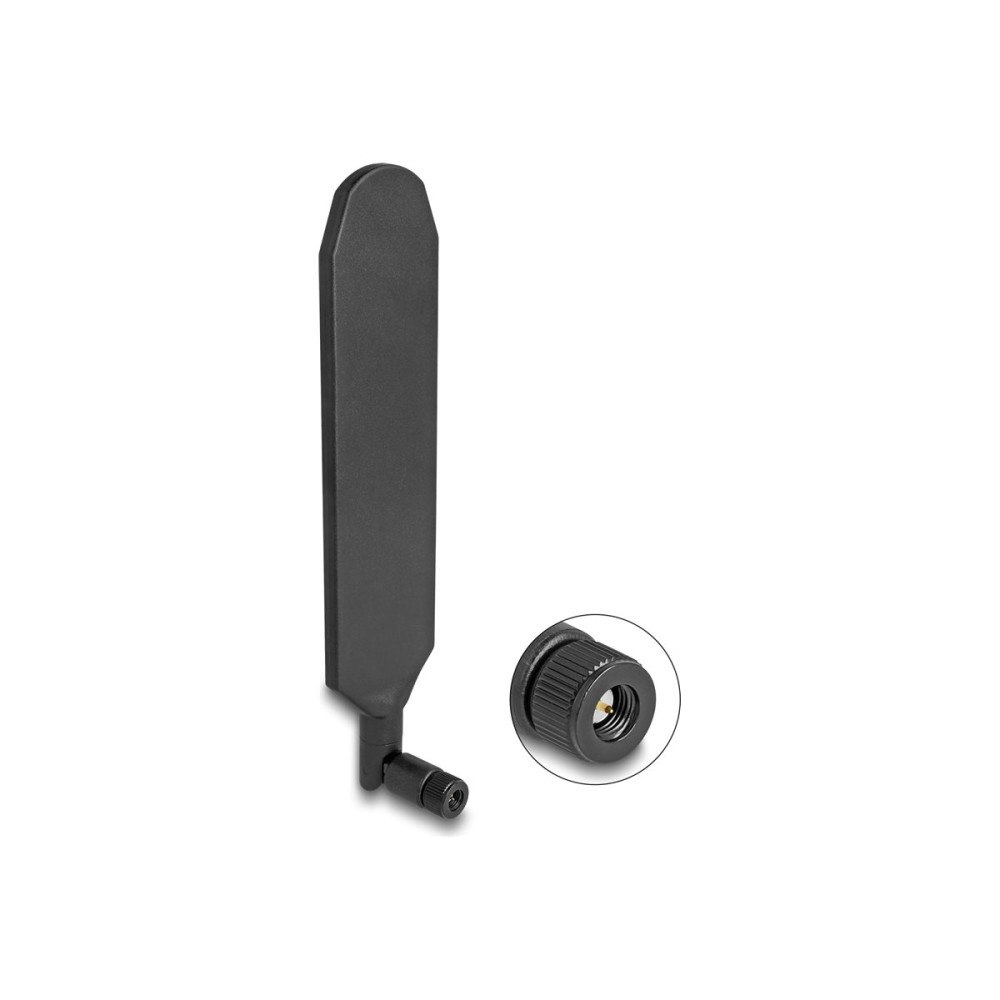 DeLOCK Delock antenn - 5G, LTE, SMA-kontakt, roterbar, med lutande led