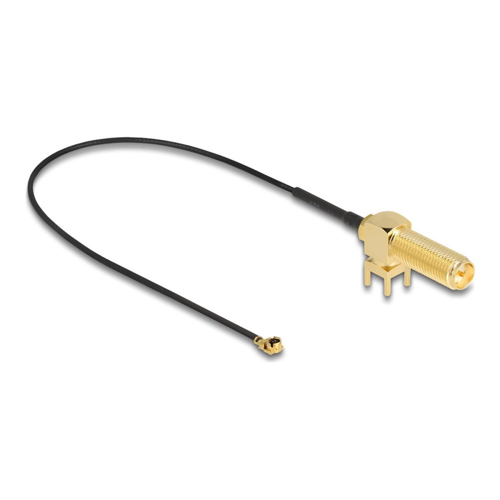 DeLOCK Delock antennkabel - 25 cm - svart