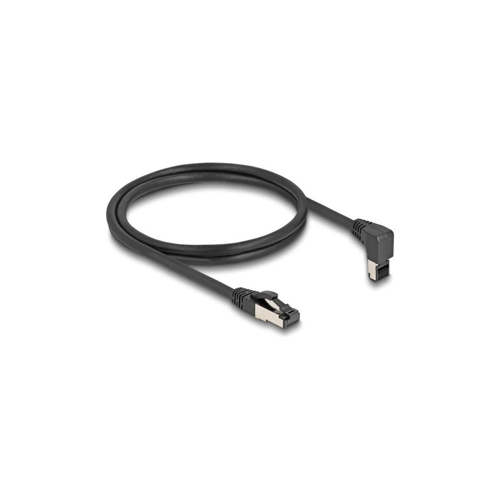 DeLOCK Delock nätverkskabel - 1 m - svart