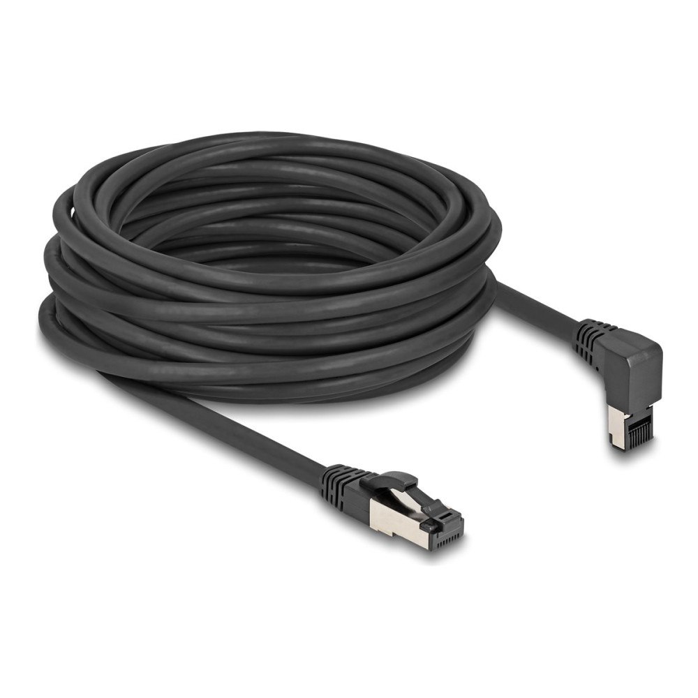 DeLOCK Delock patch-kabel - 10 m - svart