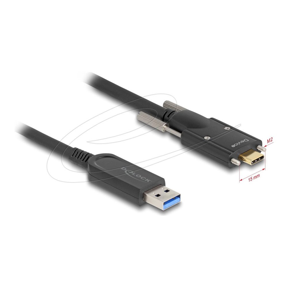 DeLOCK Delock - USB typ C-kabel - USB typ A till 24 pin USB-C - 10 m