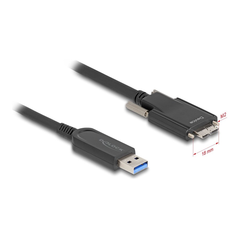 DeLOCK Delock - USB-kabel - Micro-USB typ B till USB typ A - 15 m