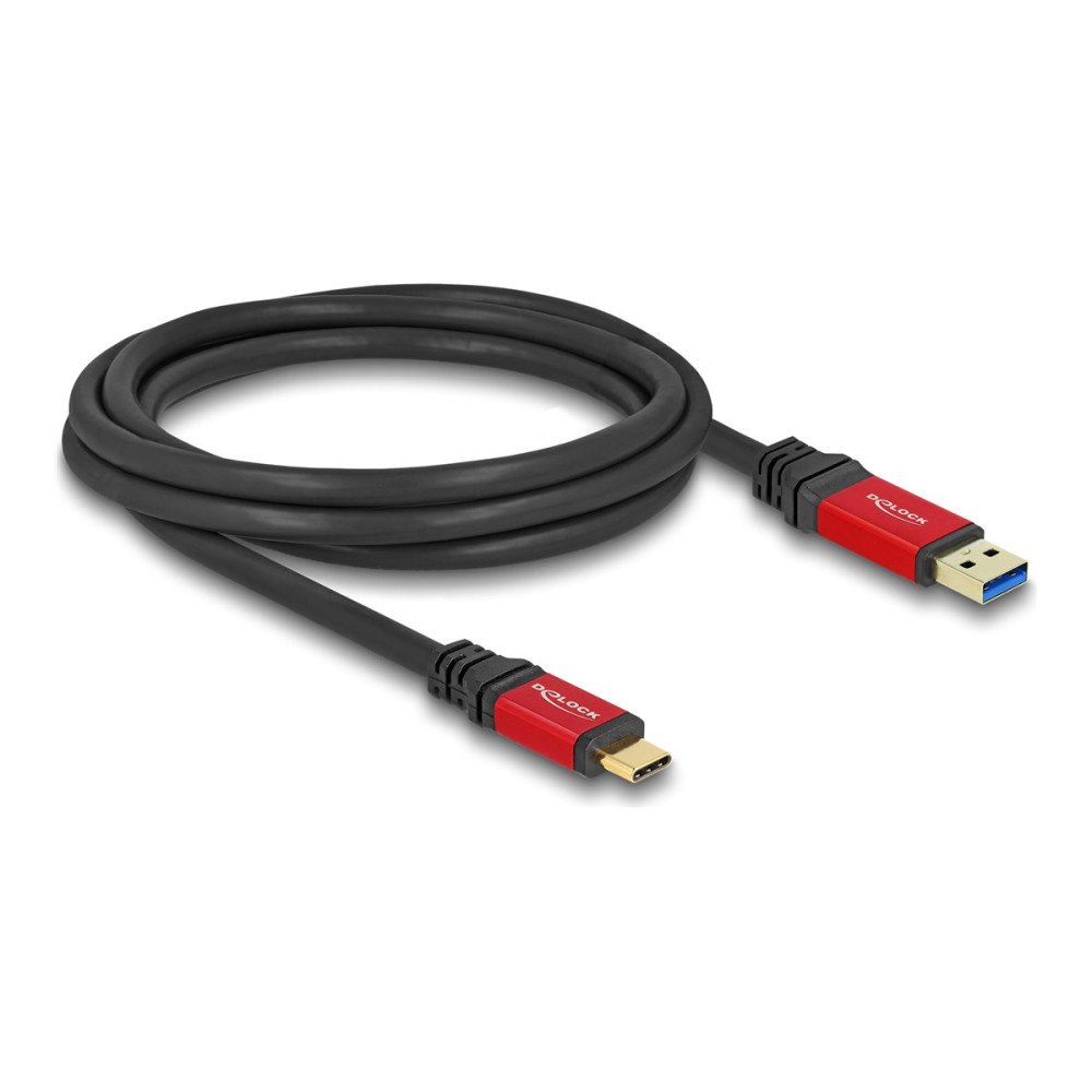 DeLOCK Delock - USB typ C-kabel - 24 pin USB-C till USB typ A - 2 m