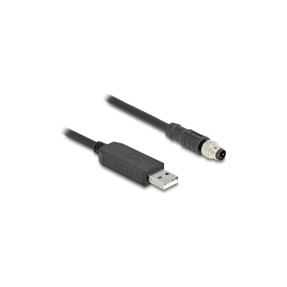 DeLOCK Delock - USB / seriell kabel - USB till 3-polig M8 RS-232 - 1.8 m