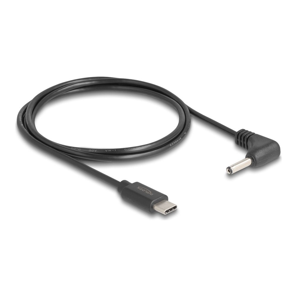 DeLOCK Delock - strömkabel - 24 pin USB-C till DC-jack 3,5 x 1,35 mm - 1.5 m