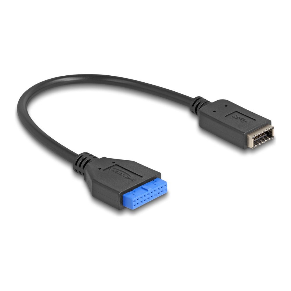 DeLOCK Delock - USB-internkabel - 19-polig USB-header till 20 pin Key A - 25 cm