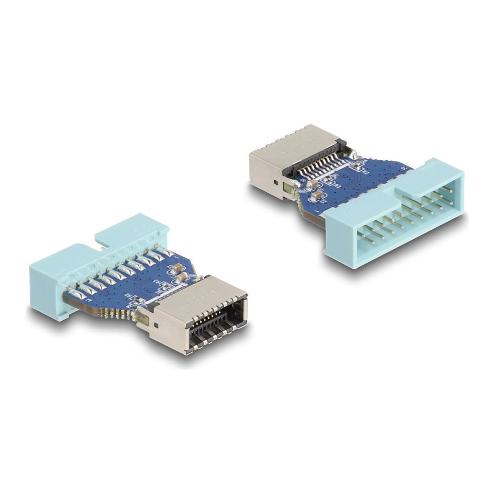 DeLOCK Delock - intern USB-adapter - 19-polig USB-header till 20 pin USB Typ E