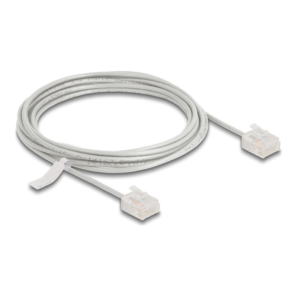 DeLOCK Delock patch-kabel - 3 m - grå