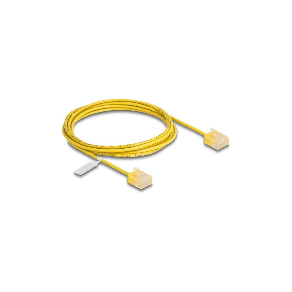 DeLOCK Delock patch-kabel - 2 m - gul