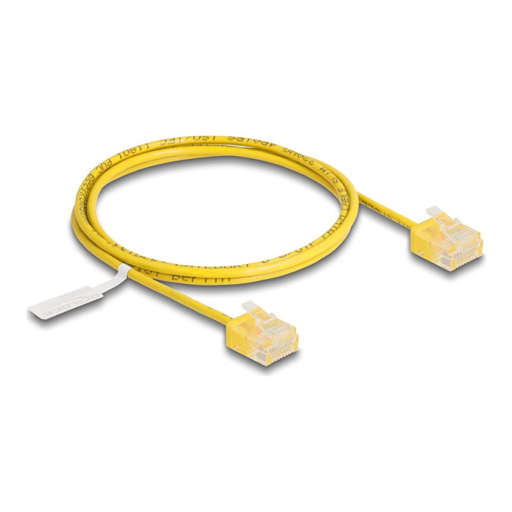 DeLOCK Delock patch-kabel - 1 m - gul