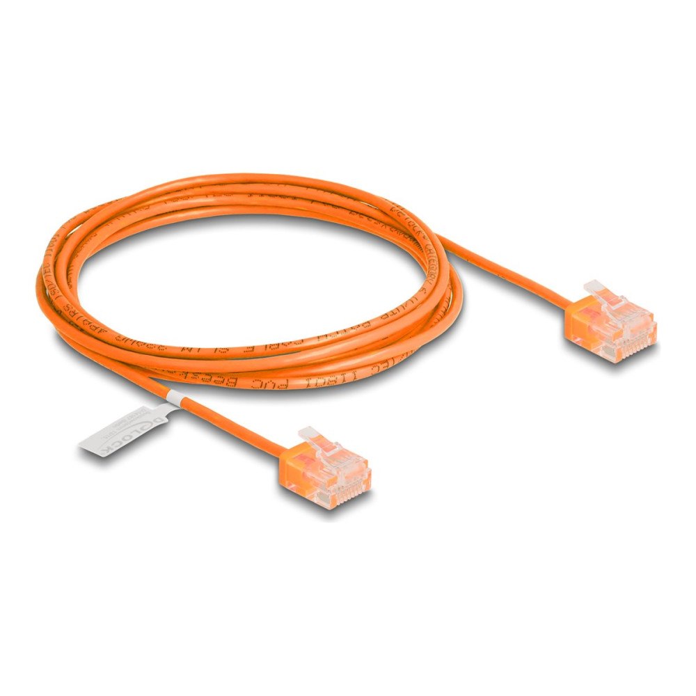 DeLOCK Delock patch-kabel - 2 m - orange